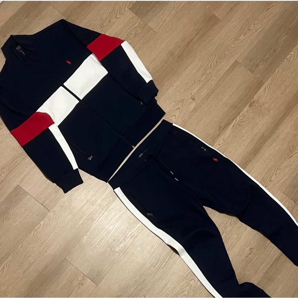 Ralph Lauren Polo Navy Jacket with Red Accents